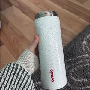 Owala White and Blue Patterned Tumbler